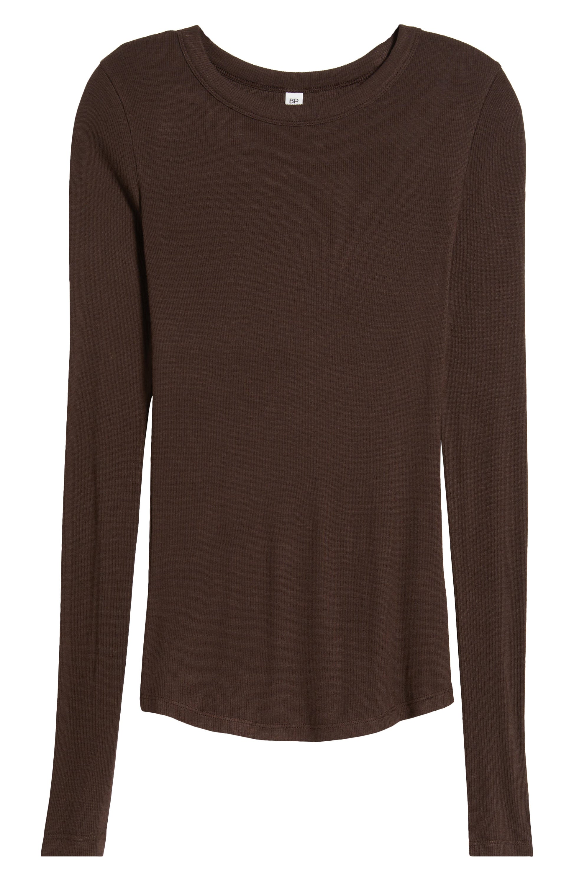 Ribbed Long Sleeve T-Shirt Call Me Petty