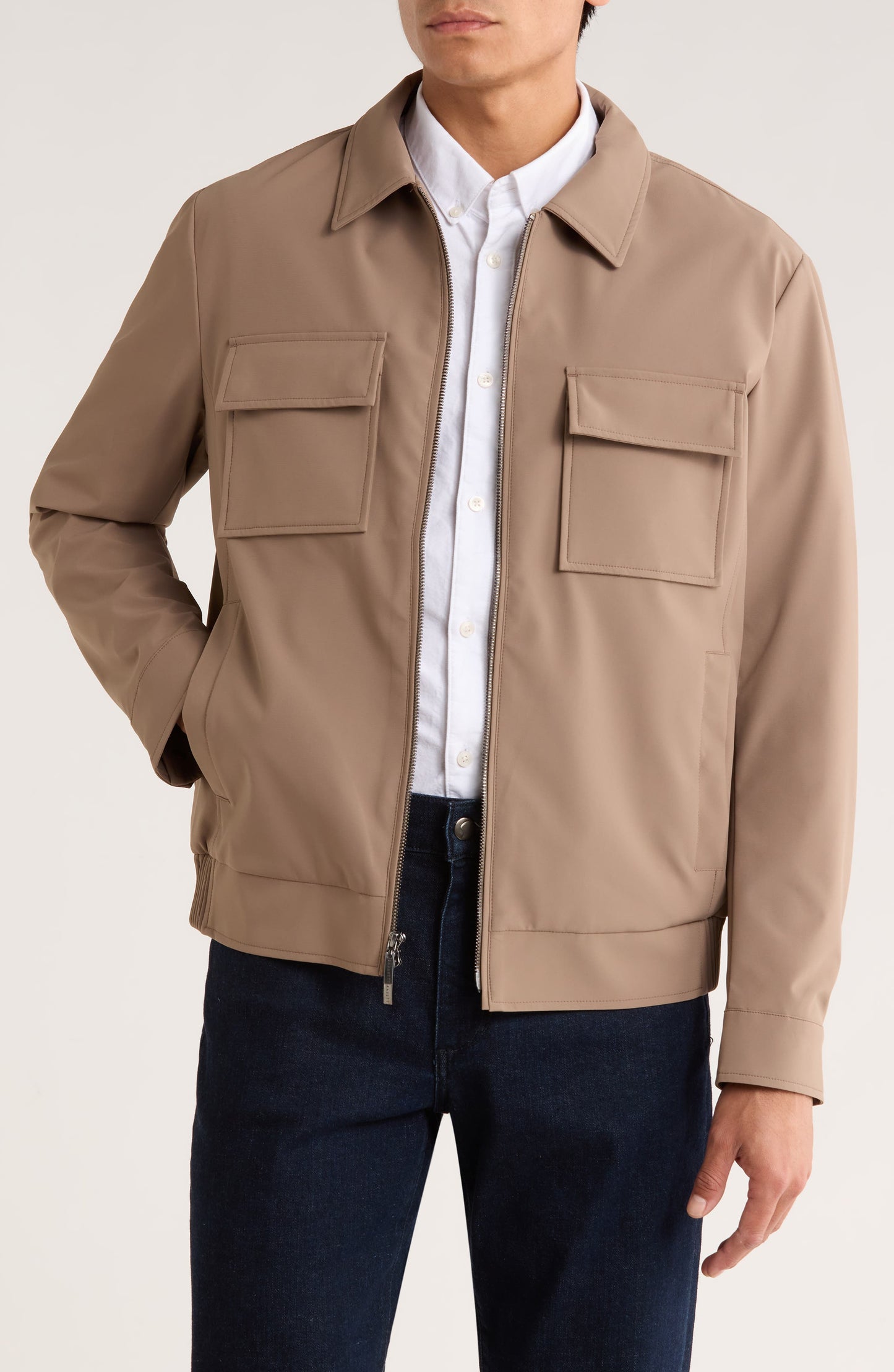 Jerry Utility Jacket Beige Call Me Petty