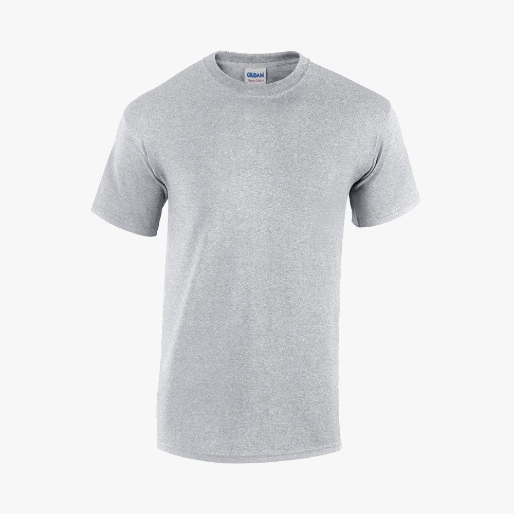 Men's Soft Crew Neck Short Sleeve T-shirt Gray Allen Solly