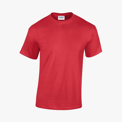 Men's Soft Crew Neck Short Sleeve T-shirt Red Allen Solly