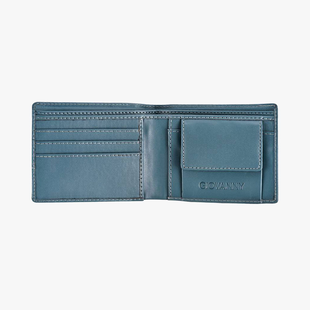 Faux Leather Casual Blue Wallet For Men PUMA