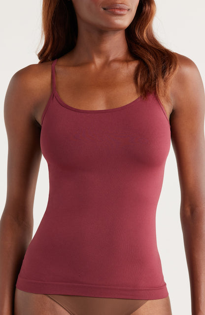 Seamless Layering Camisole Burgundy Field Call Me Petty