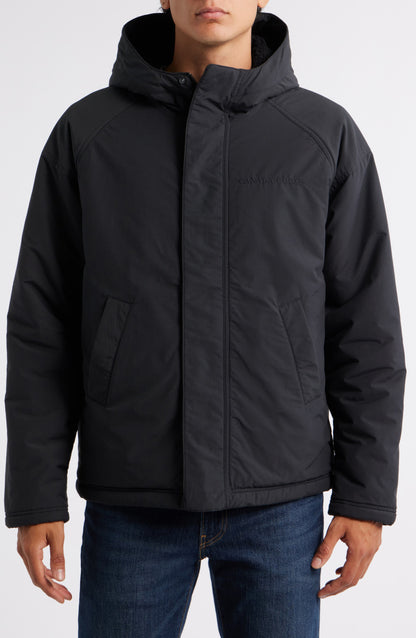 Alberini Reversible High Pile Fleece Bomber Jacket Call Me Petty