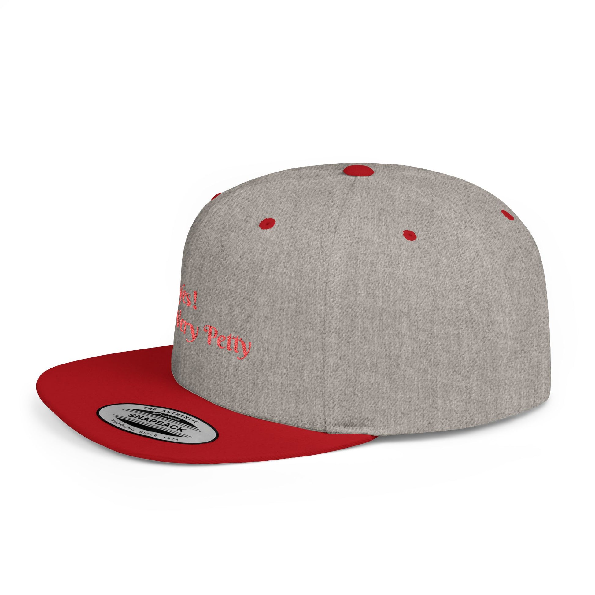 Petty Flat Bill Snapback Cap Printify