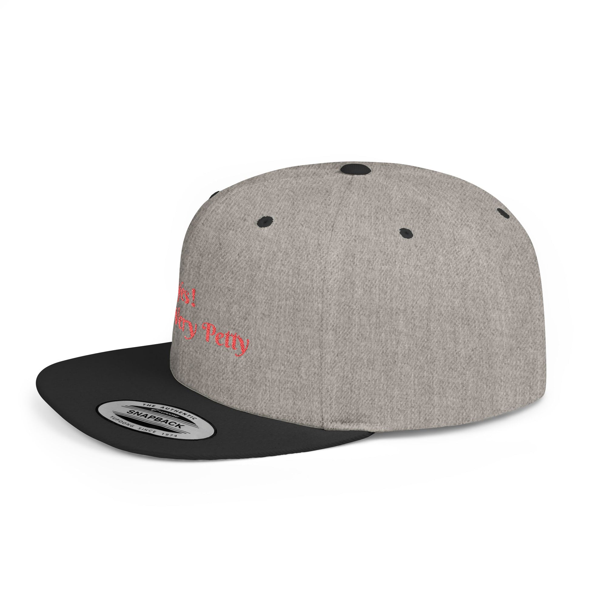 Petty Flat Bill Snapback Cap Printify