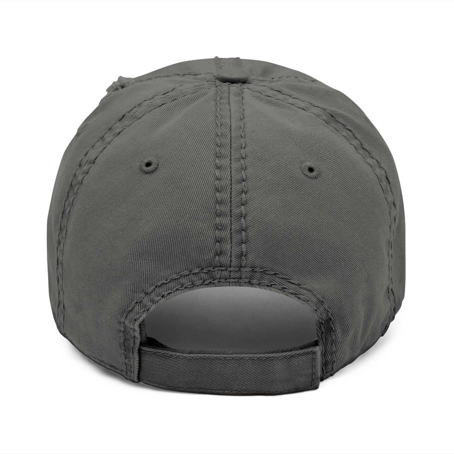 Yes I Served Distressed Embroidered Cap Printify