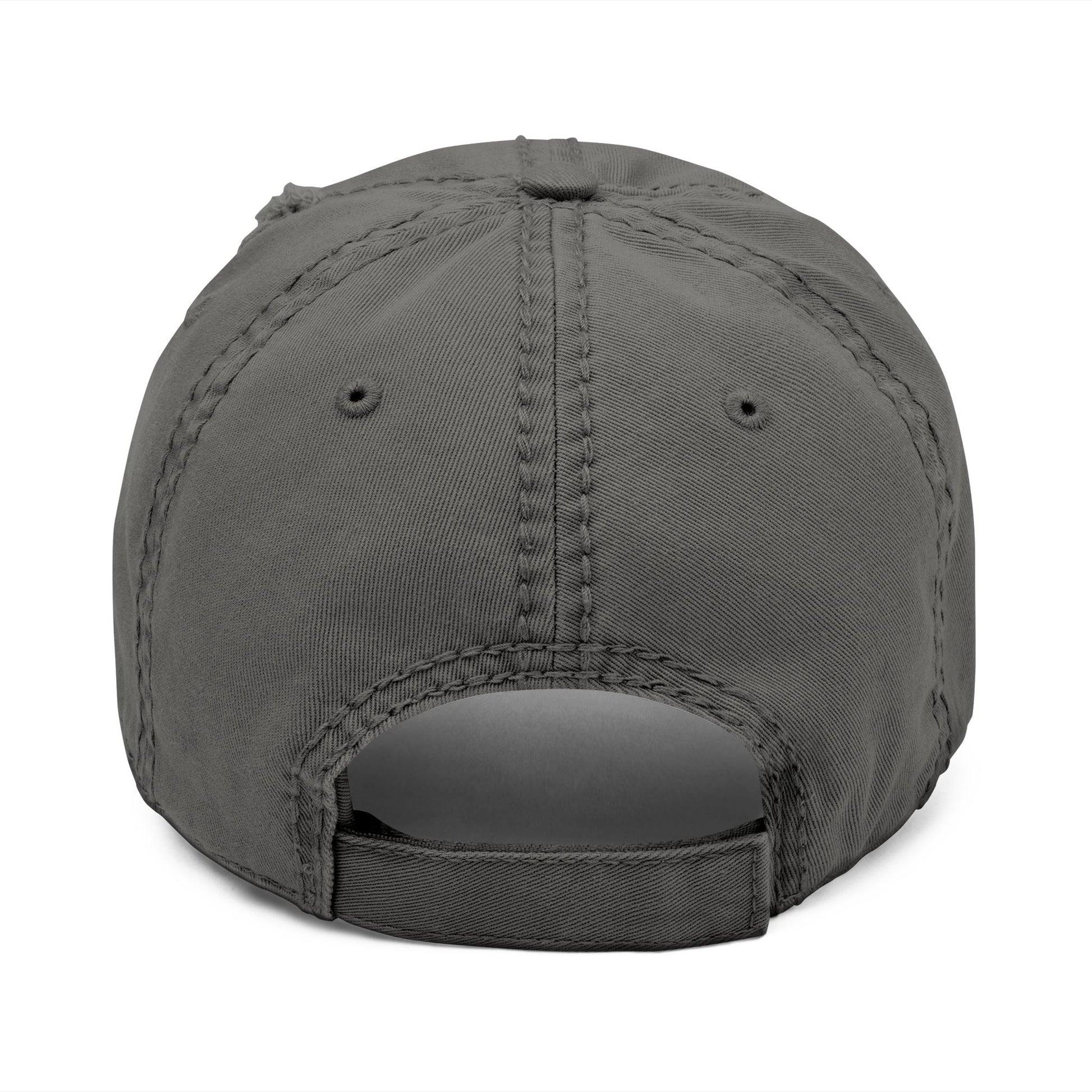 Yes I Served Distressed Embroidered Cap Printify