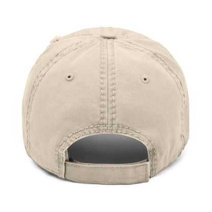 Yes I Served Distressed Embroidered Cap Printify