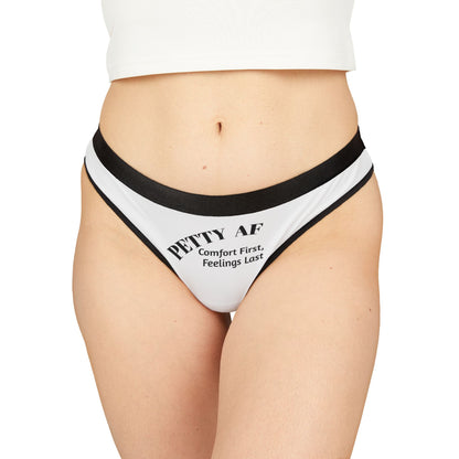 Petty AF Women's Thongs - Cheeky Underwear XL Printify