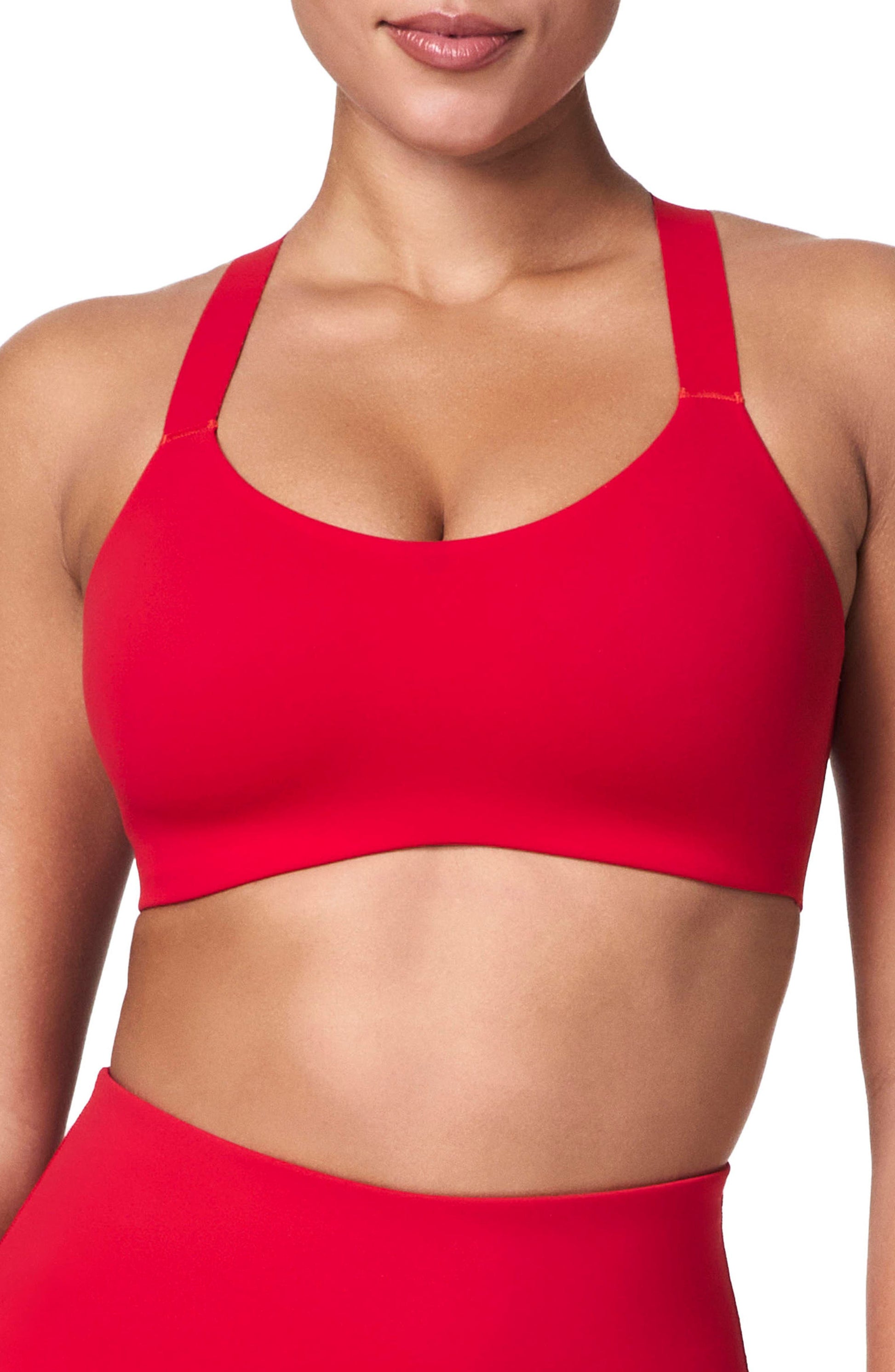 Flexfeel Sports Bra Spanx Red Call Me Petty