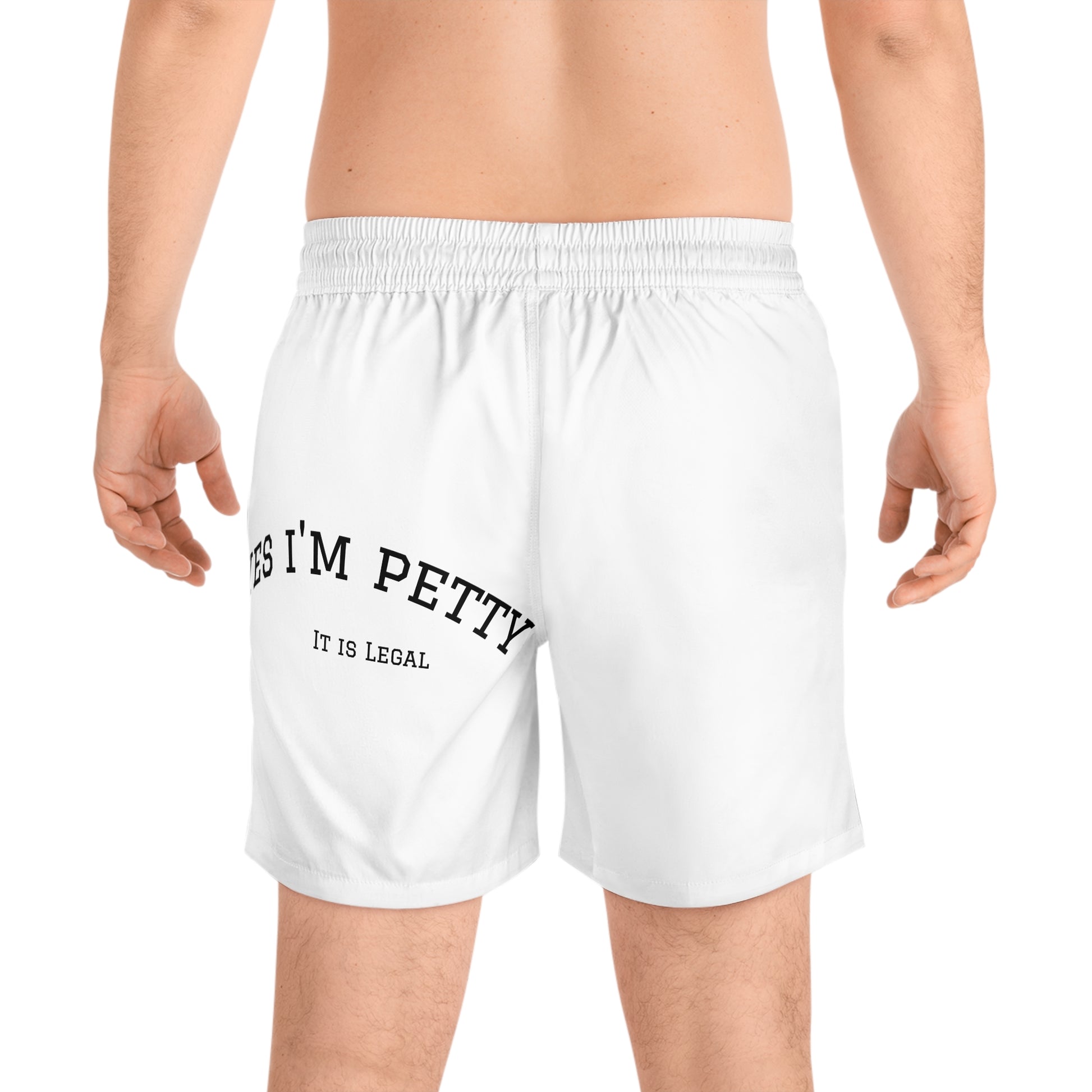 Petty Vibes Men's Swim Shorts Printify