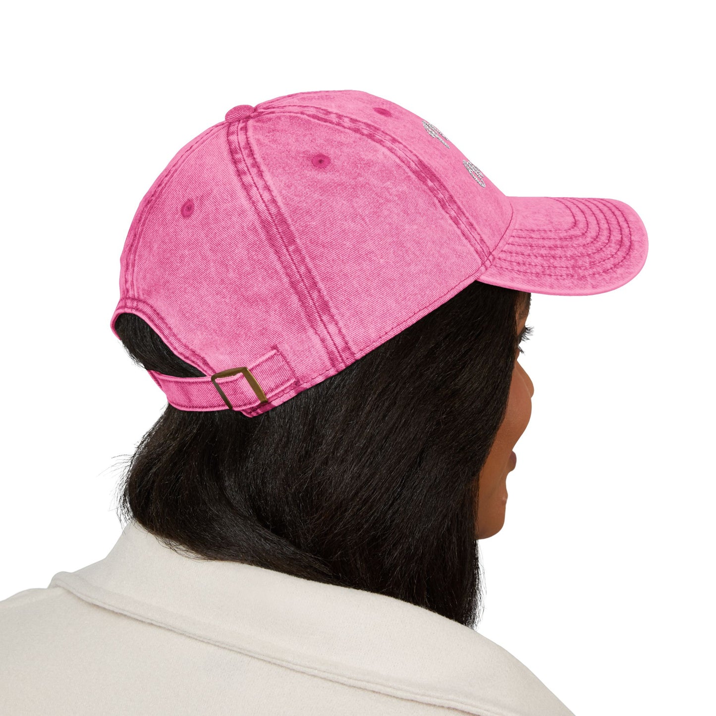 Professional Overthinker Vintage Embroidered Cap Hat Printify