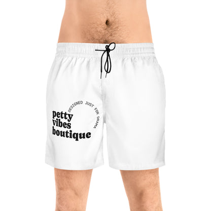 Petty Vibes Men's Swim Shorts Printify