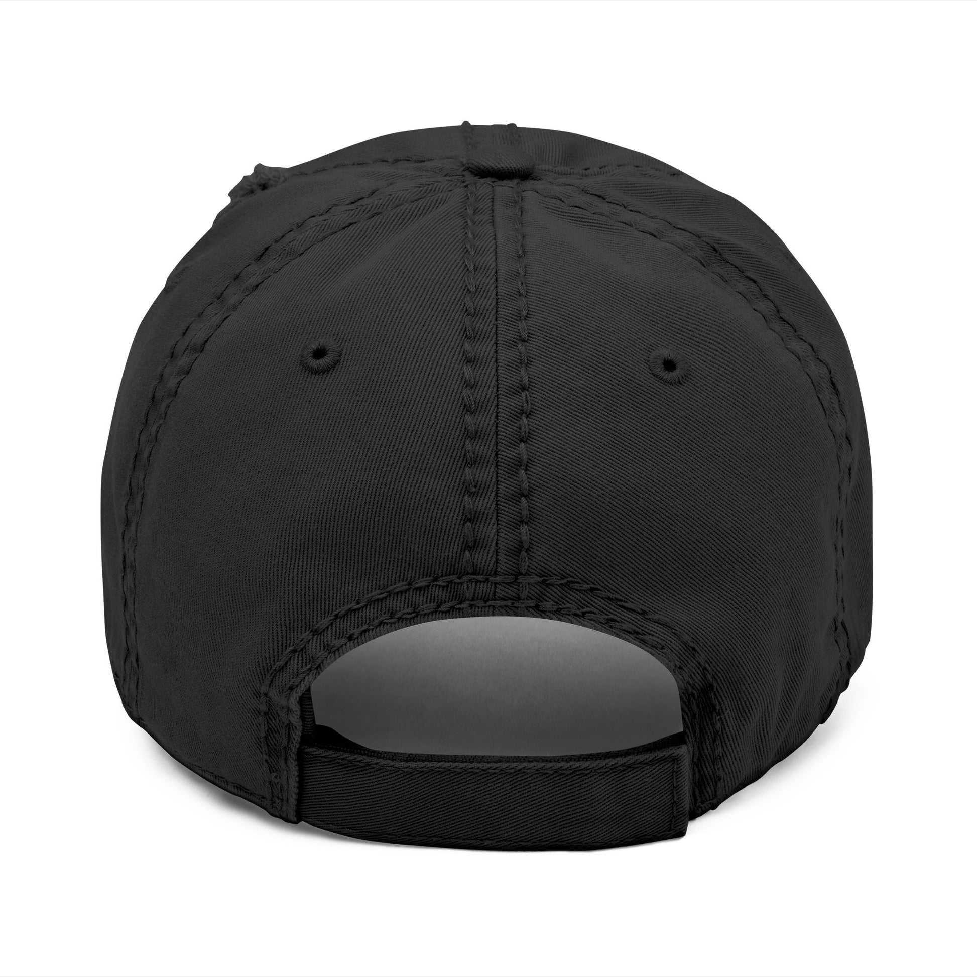 Yes I Served Distressed Embroidered Cap Printify