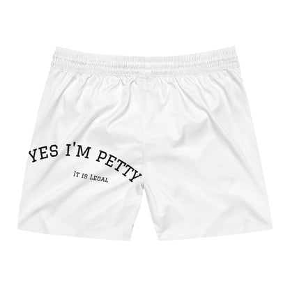 Petty Vibes Men's Swim Shorts Printify