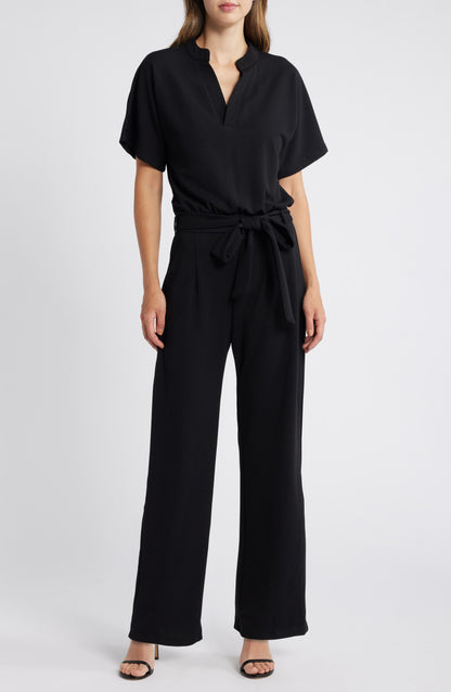 Toni Belted Jumpsuit Black Call Me Petty
