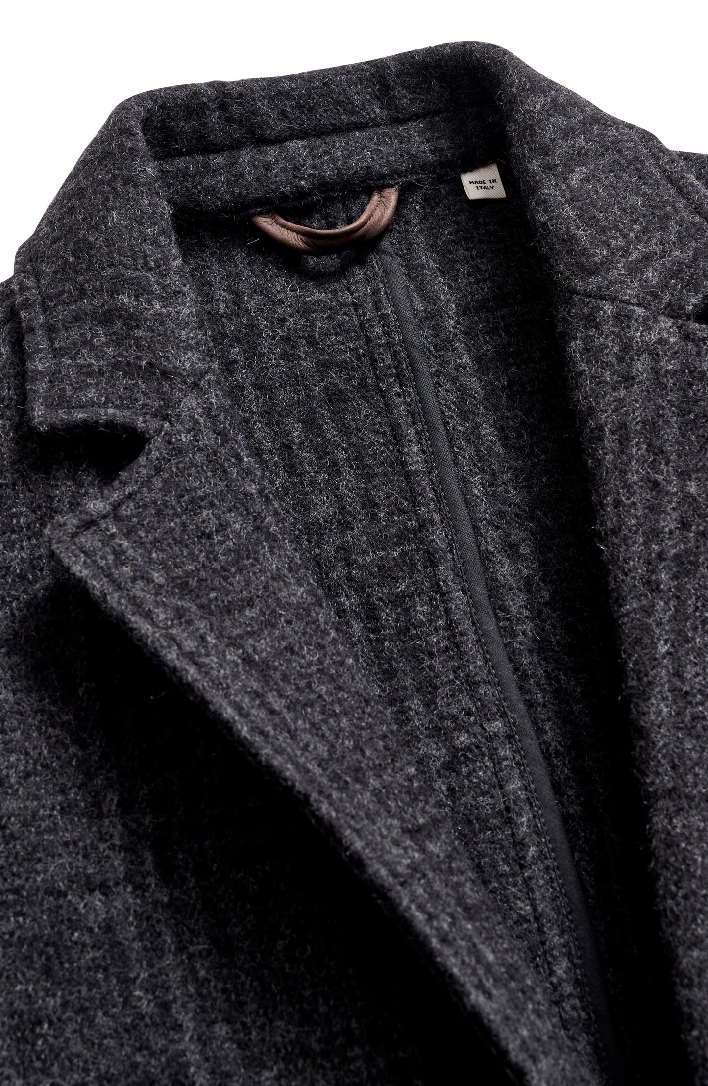 Subtle Plaid Boiled Wool Coat Call Me Petty