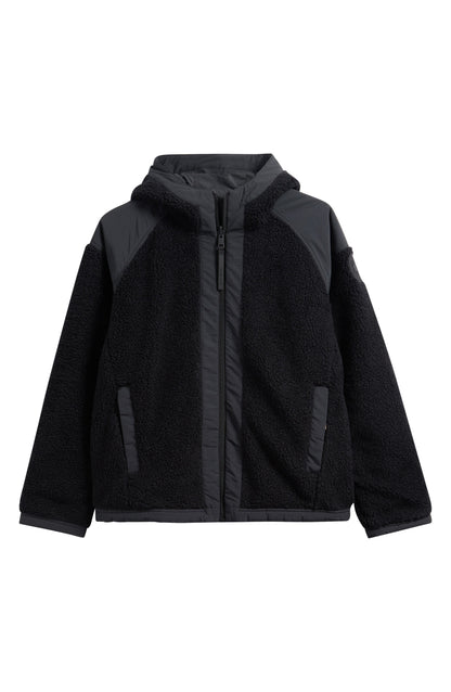 Alberini Reversible High Pile Fleece Bomber Jacket Call Me Petty