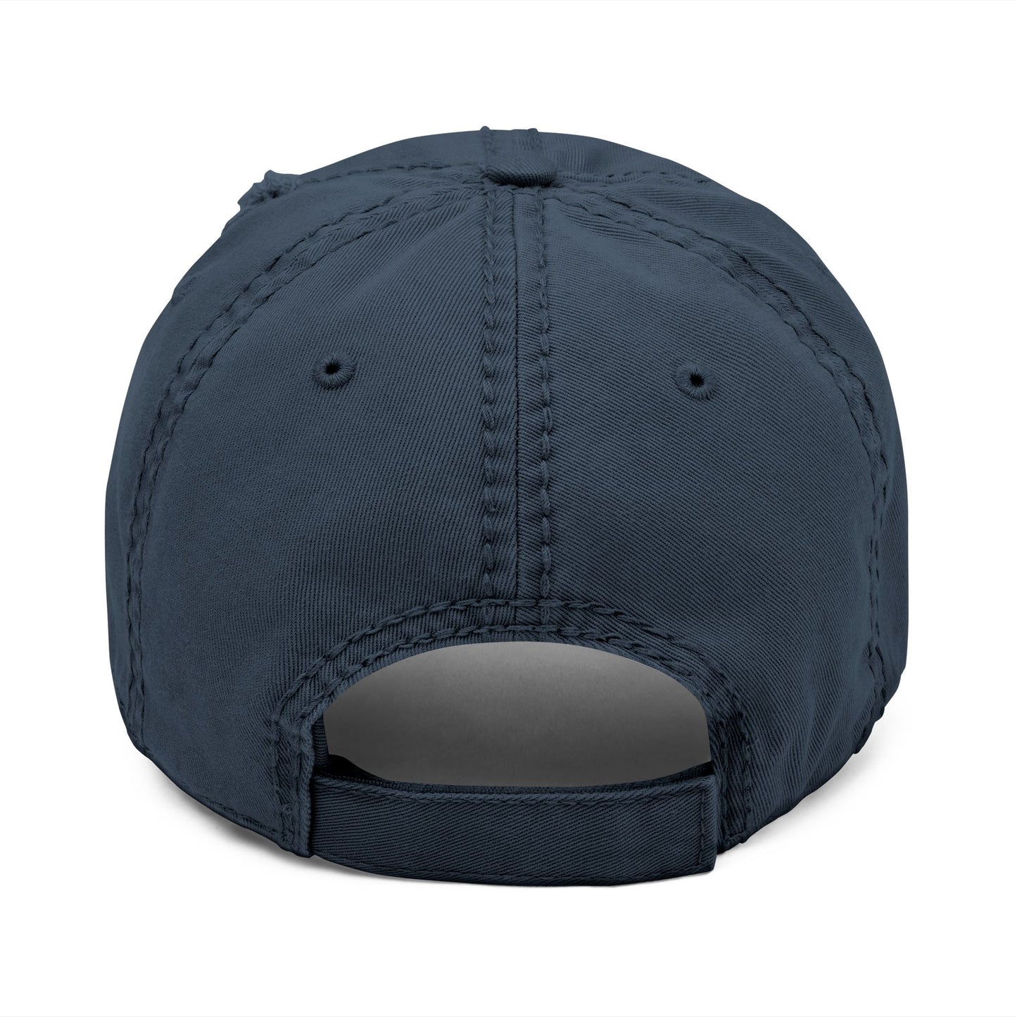 Yes I Served Distressed Embroidered Cap Printify