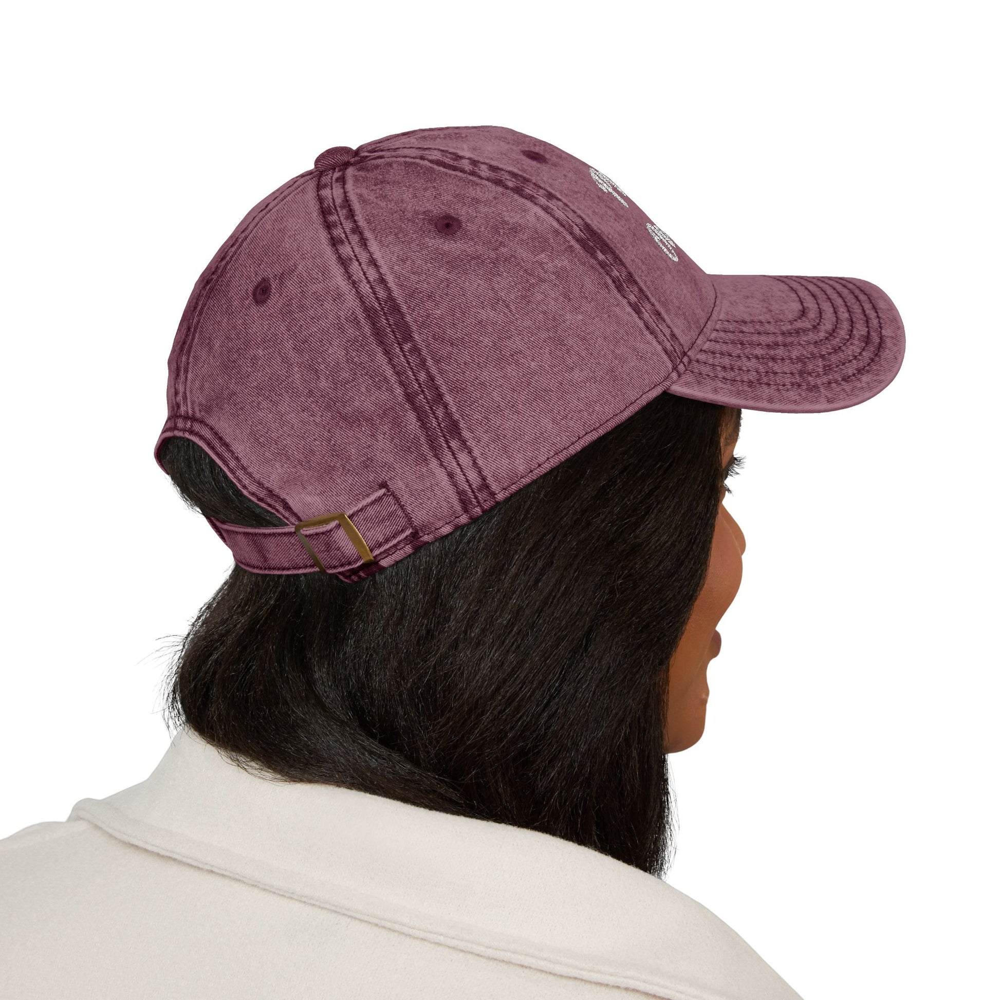 Professional Overthinker Vintage Embroidered Cap Hat Printify