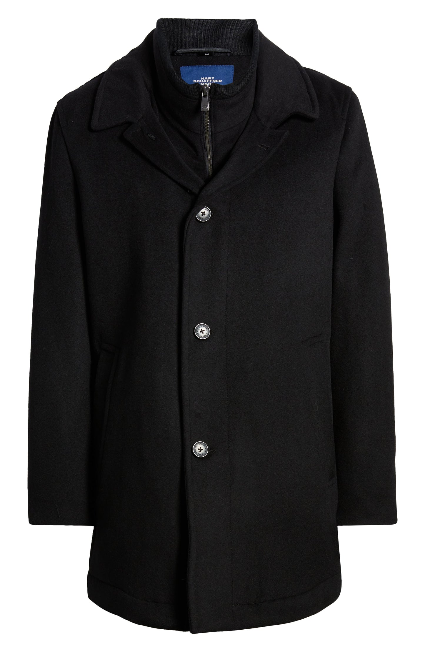 MacBeth Wool Blend Coat with Bib Call Me Petty