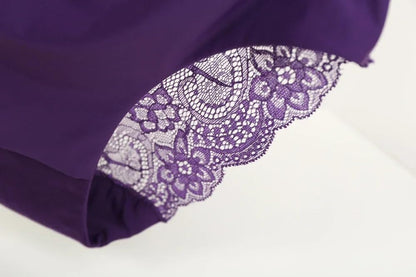 Hollow Lace Splicing Panties- Breathable Cotton Call Me Petty