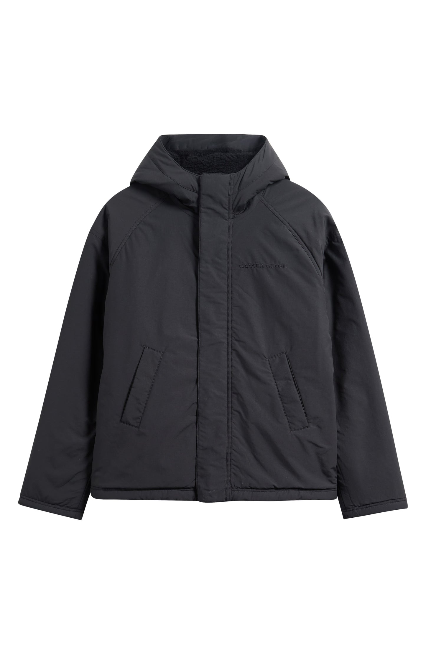 Alberini Reversible High Pile Fleece Bomber Jacket Call Me Petty