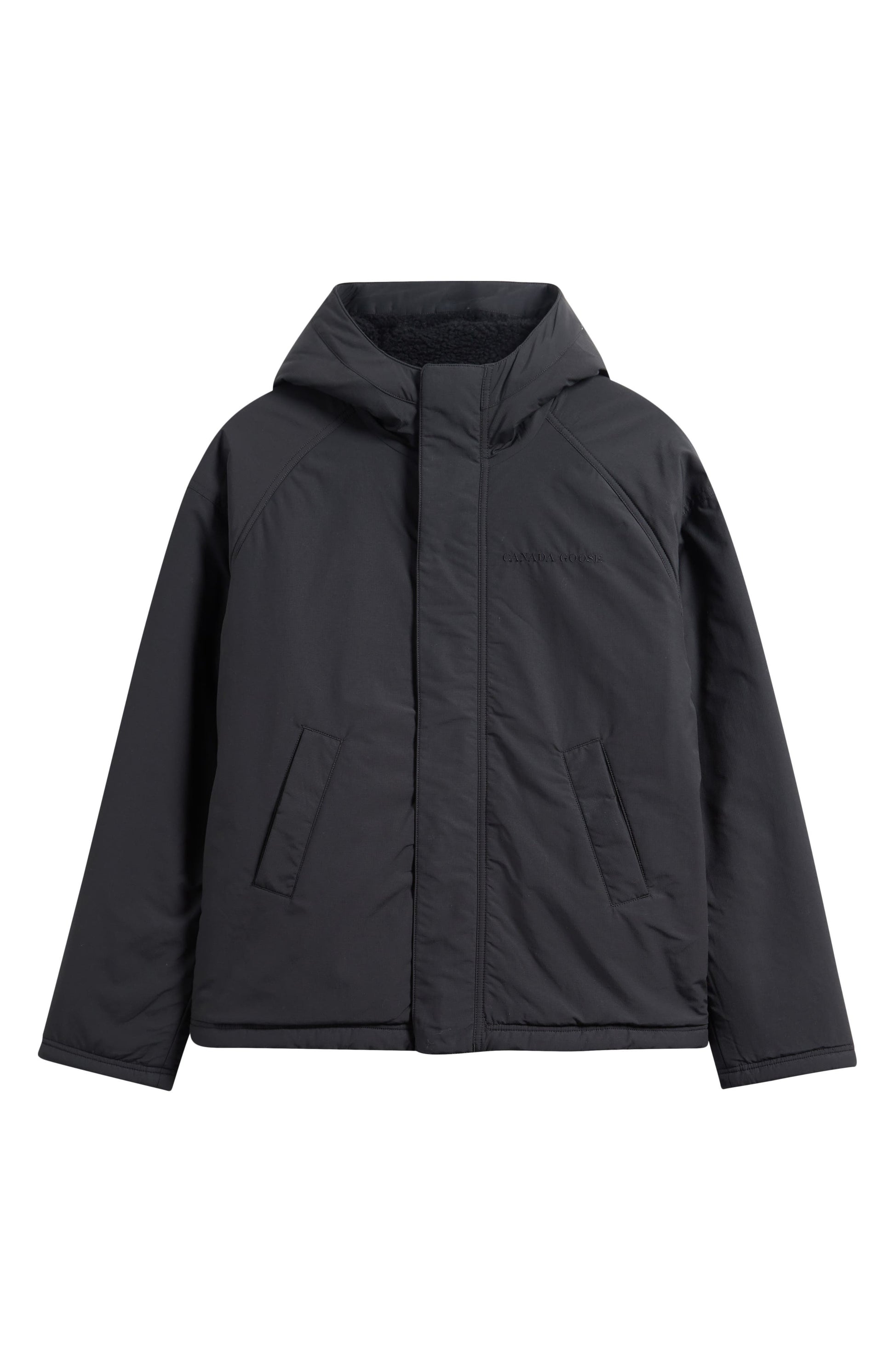 Alberini Reversible High Pile Fleece Bomber Jacket Call Me Petty