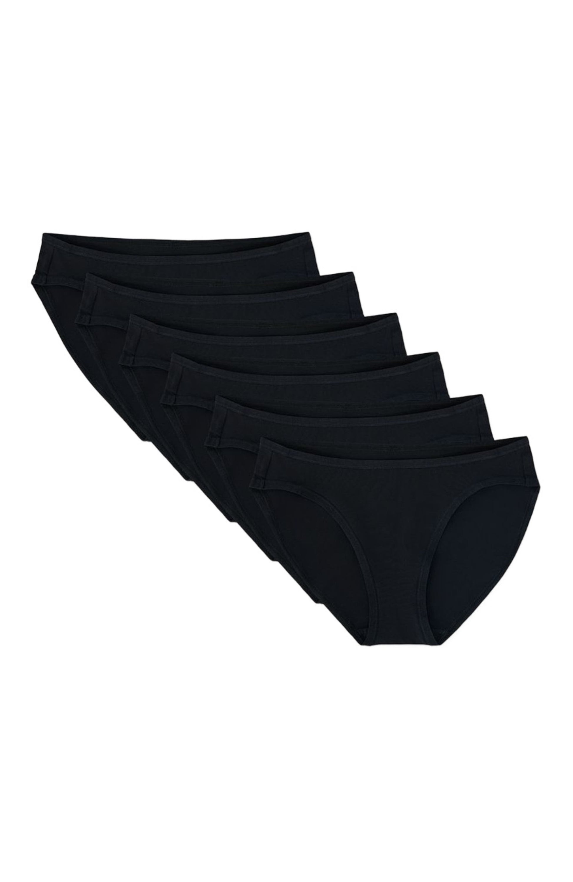 Organic Cotton Everyday Classic Fit Bikini 6-Pack Call Me Petty