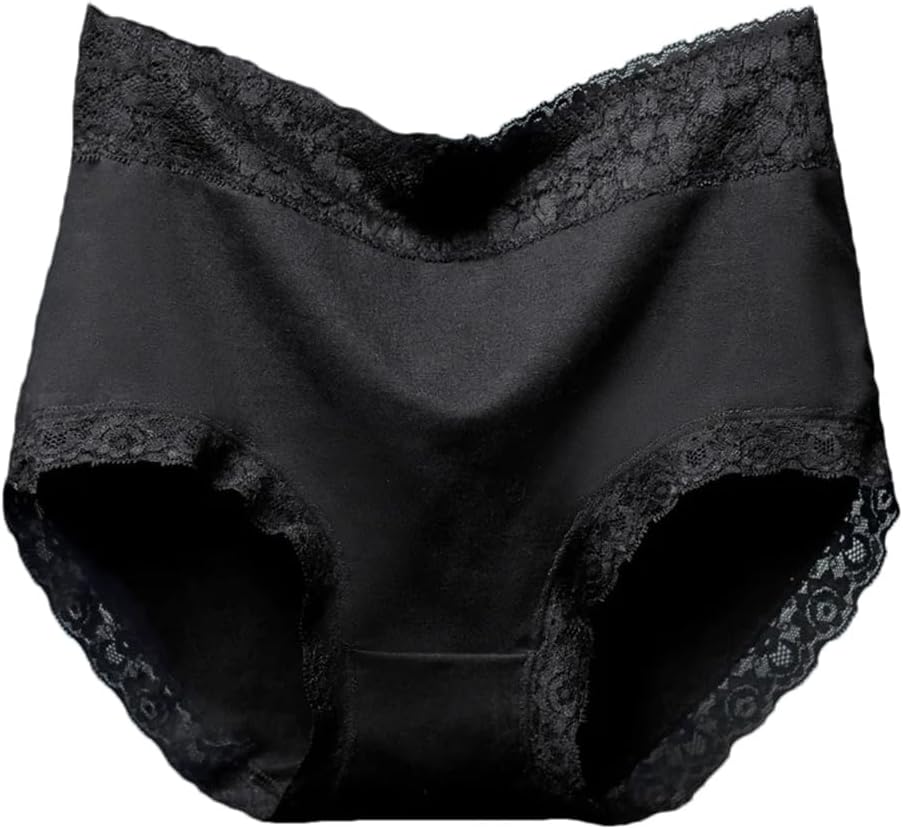High Waist Cotton Briefs For Plus Size Women Black Call Me Petty