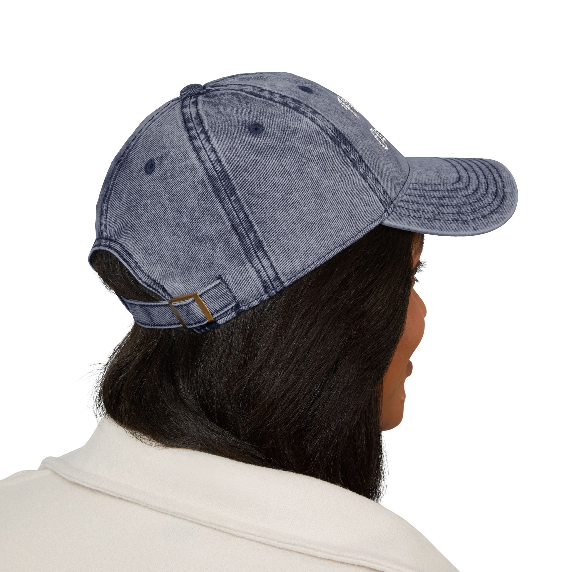 Professional Overthinker Vintage Embroidered Cap Hat Printify
