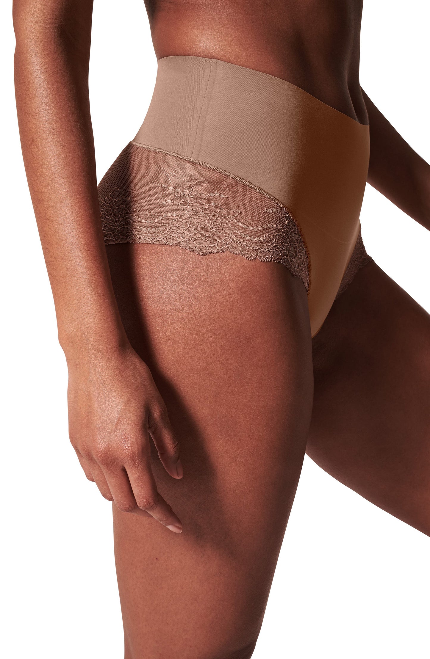 SPANX smooth Undie-tectable Lace Hi-Hipster Panties Call Me Petty
