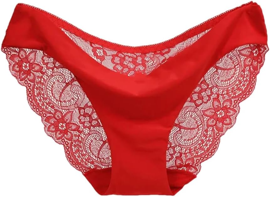 Hollow Lace Splicing Panties- Breathable Cotton X-Large Call Me Petty