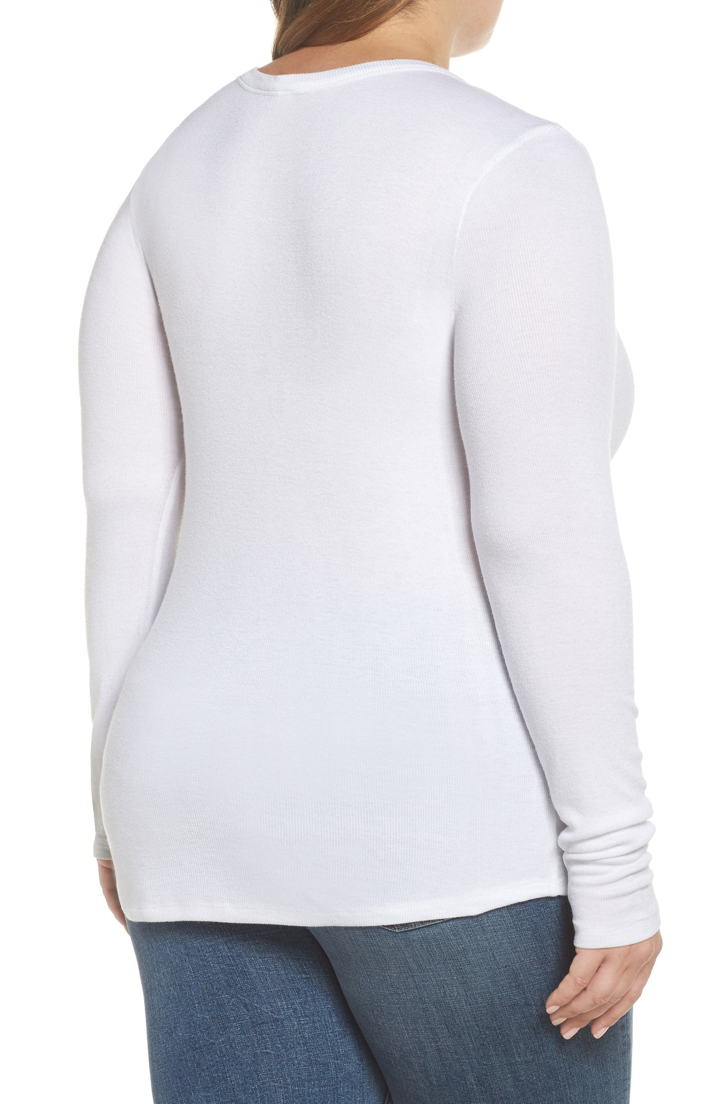 Ribbed Long Sleeve T-Shirt Call Me Petty