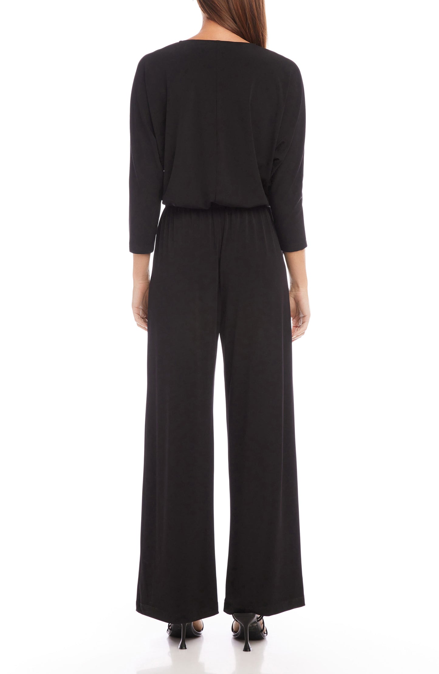 Travel Wide Leg Jersey Jumpsuit Call Me Petty