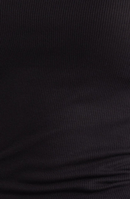 Ribbed Long Sleeve T-Shirt Call Me Petty