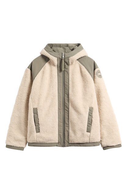 Alberini Reversible High Pile Fleece Bomber Jacket Call Me Petty