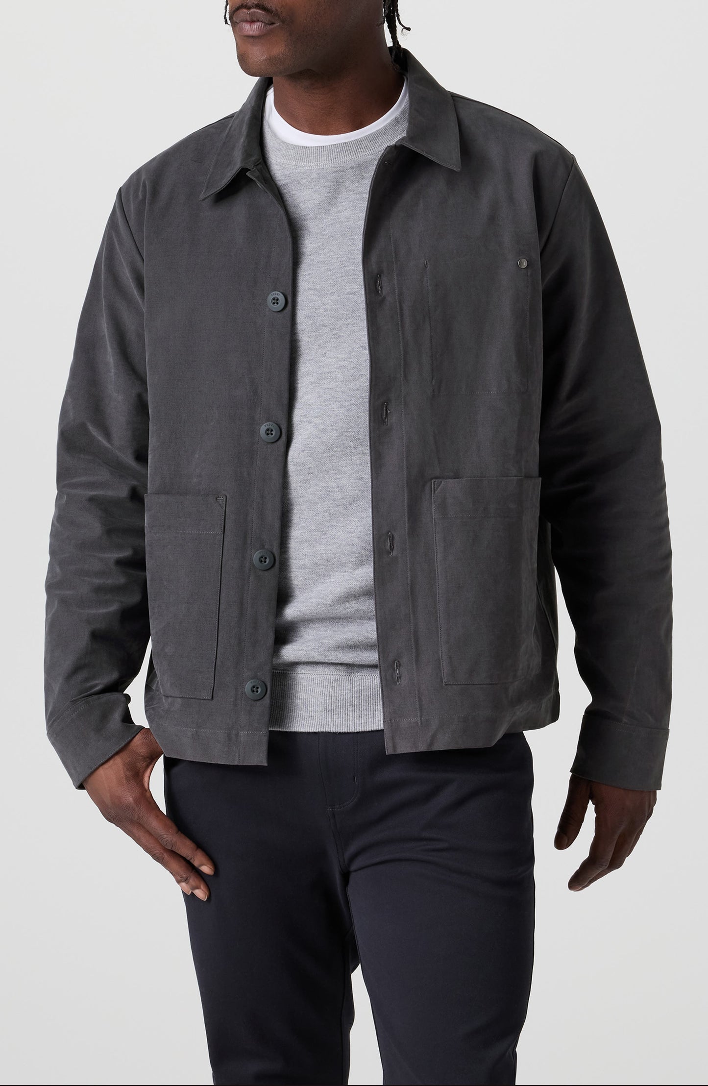 Timor Chore Jacket Charcoal Call Me Petty