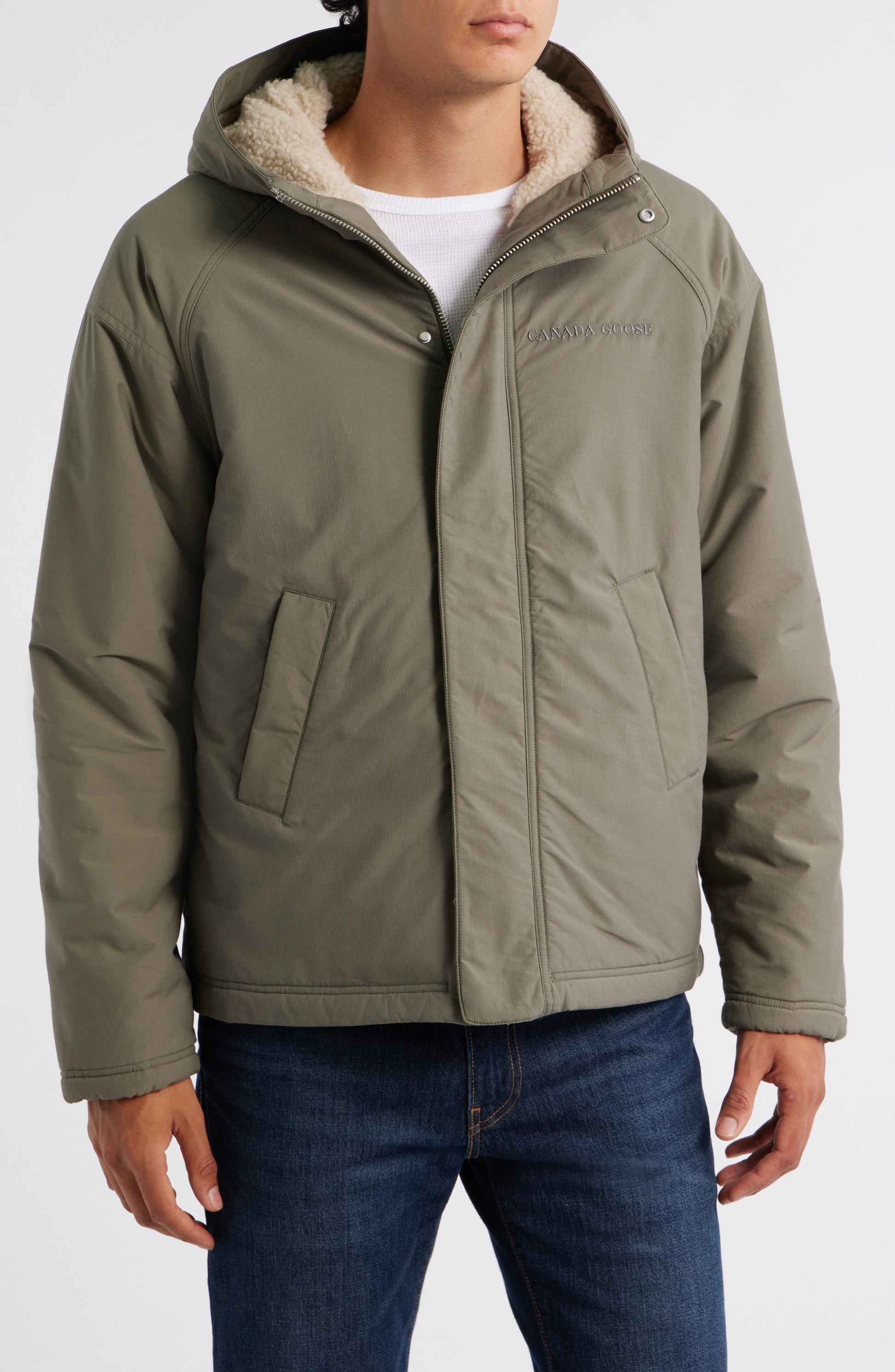 Alberini Reversible High Pile Fleece Bomber Jacket Call Me Petty