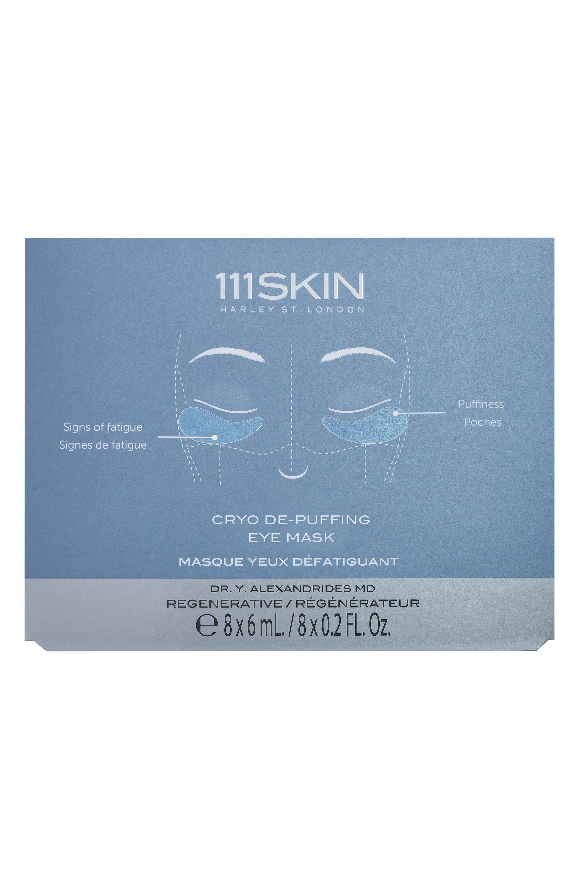 Cryo De-Puffing 8-Piece Eye Mask Box Call Me Petty