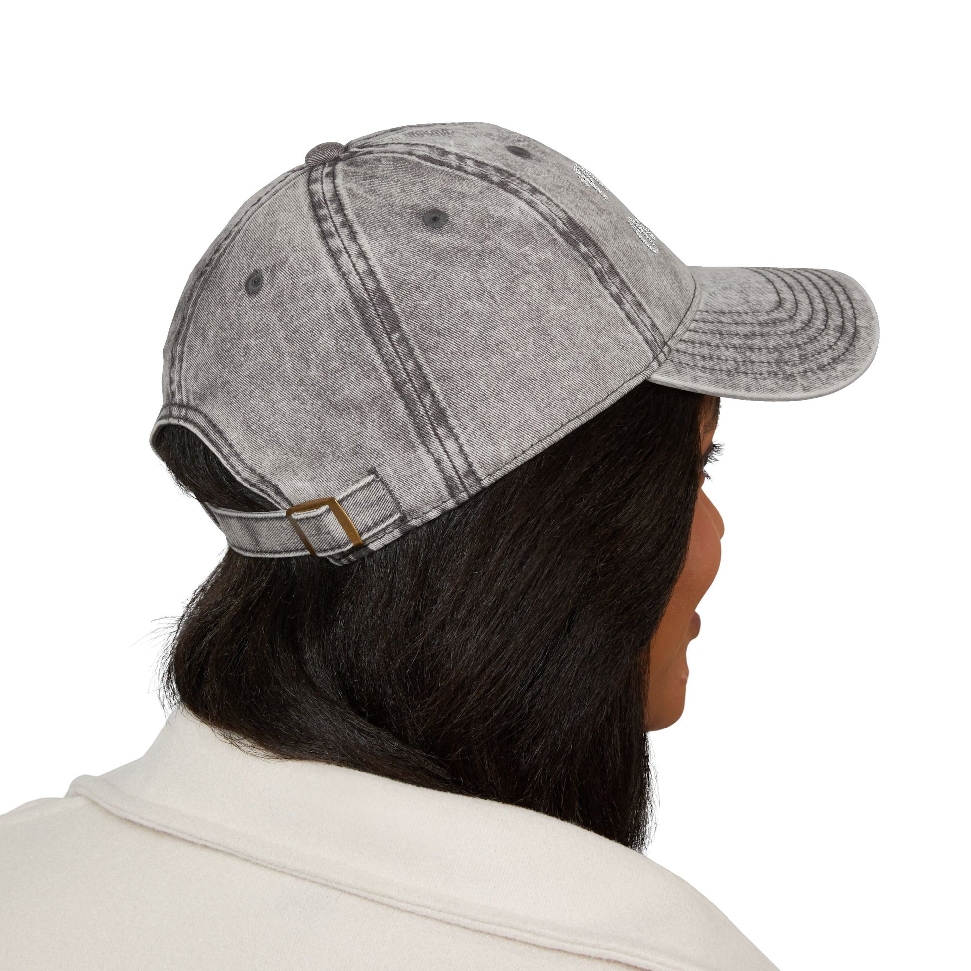 Professional Overthinker Vintage Embroidered Cap Hat Printify
