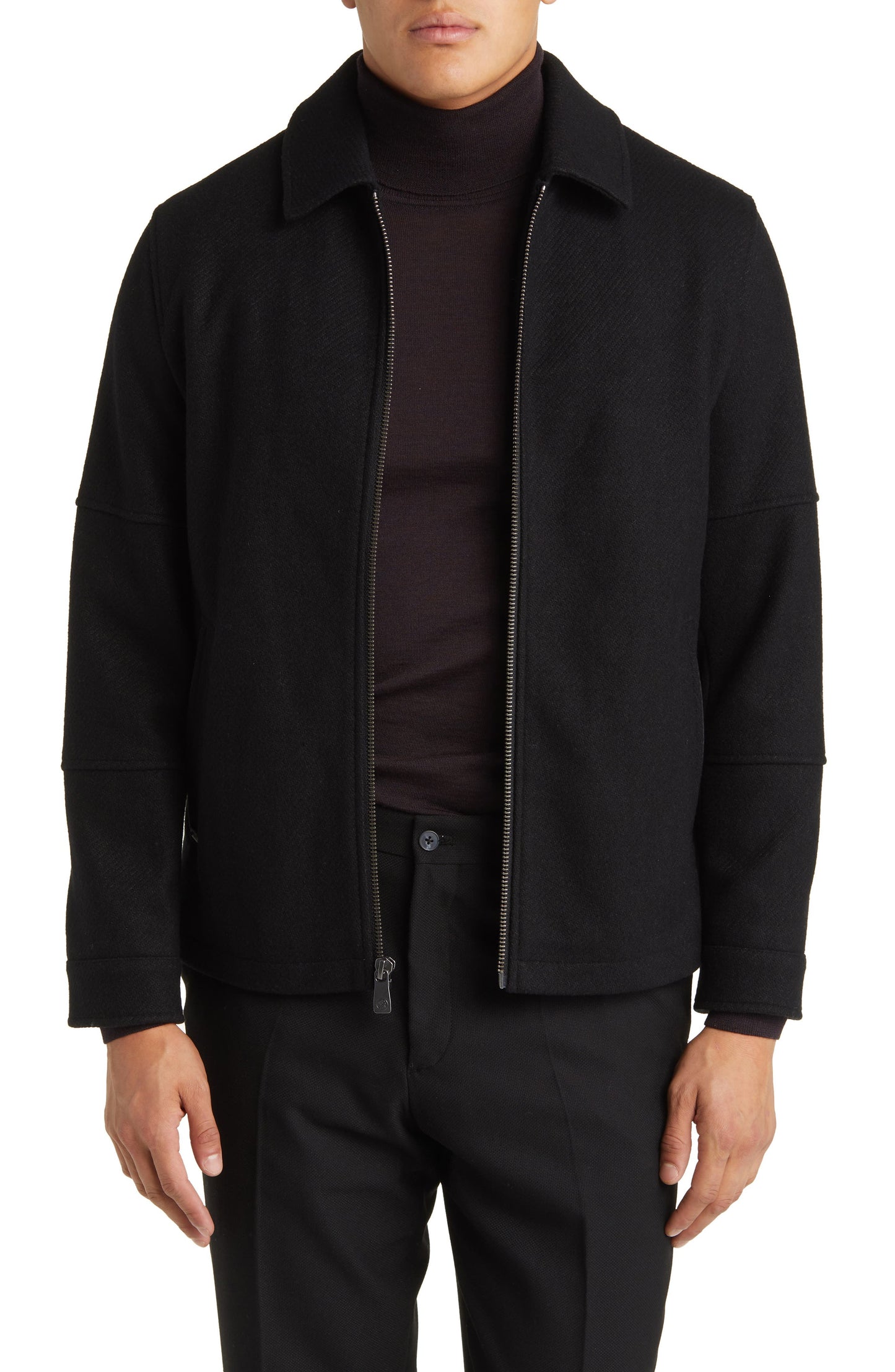 Paloma Wool Blend Twill Jacket Black Twill Call Me Petty
