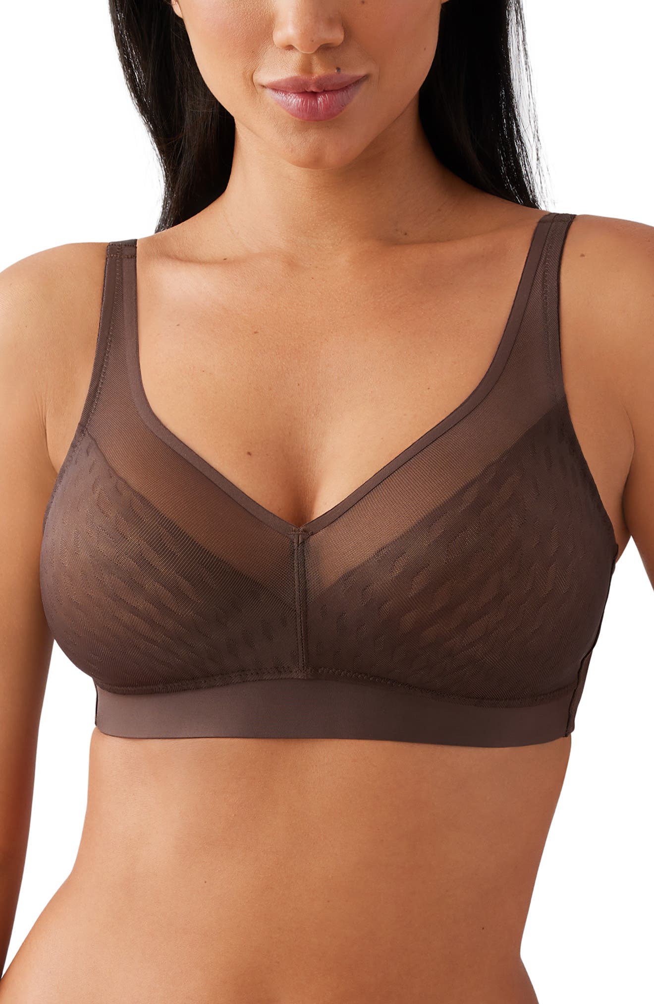 Elevated Allure Wireless Bra Hot Fudge Call Me Petty