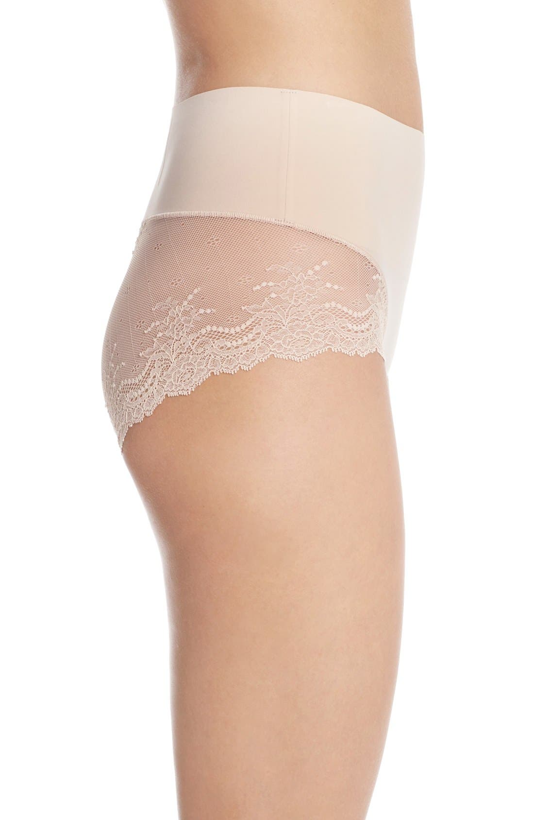SPANX smooth Undie-tectable Lace Hi-Hipster Panties Call Me Petty