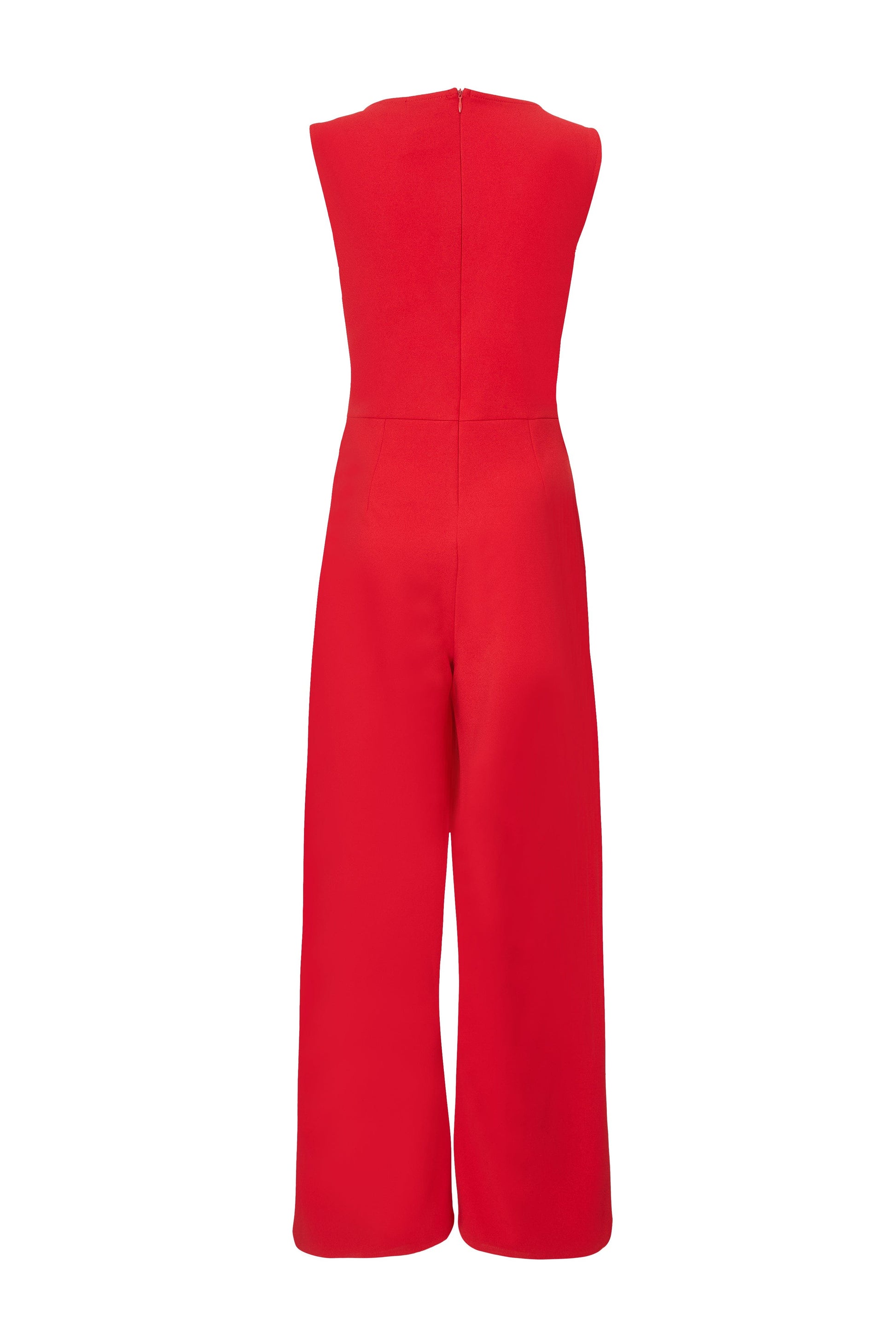 Scuba Crepe Jumpsuit with Gold Buckle Call Me Petty