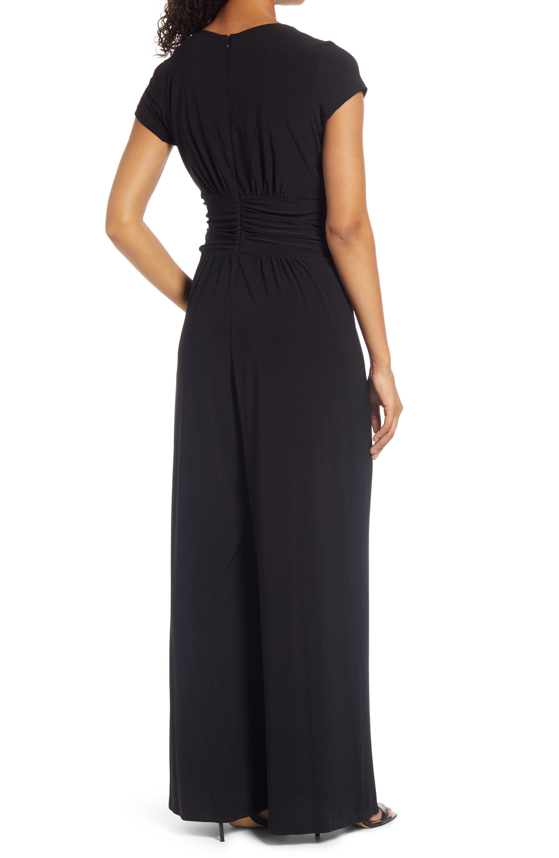 Twist Front Jersey Jumpsuit Call Me Petty