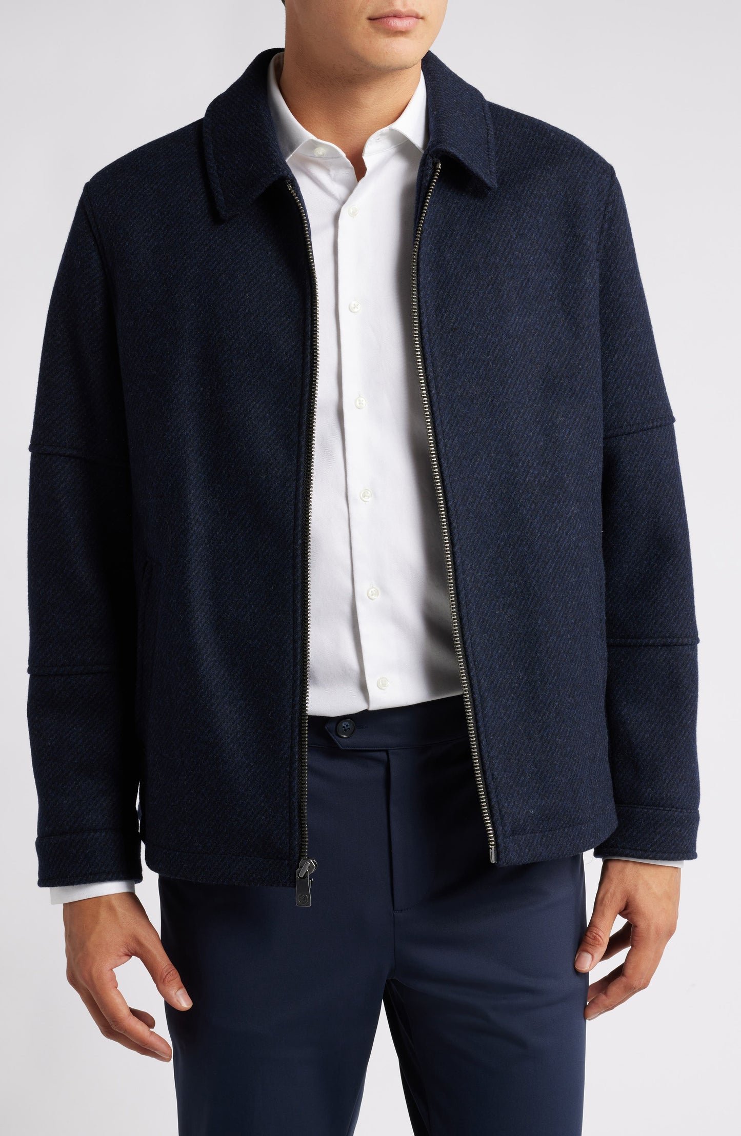 Paloma Wool Blend Twill Jacket Navy Twill Call Me Petty