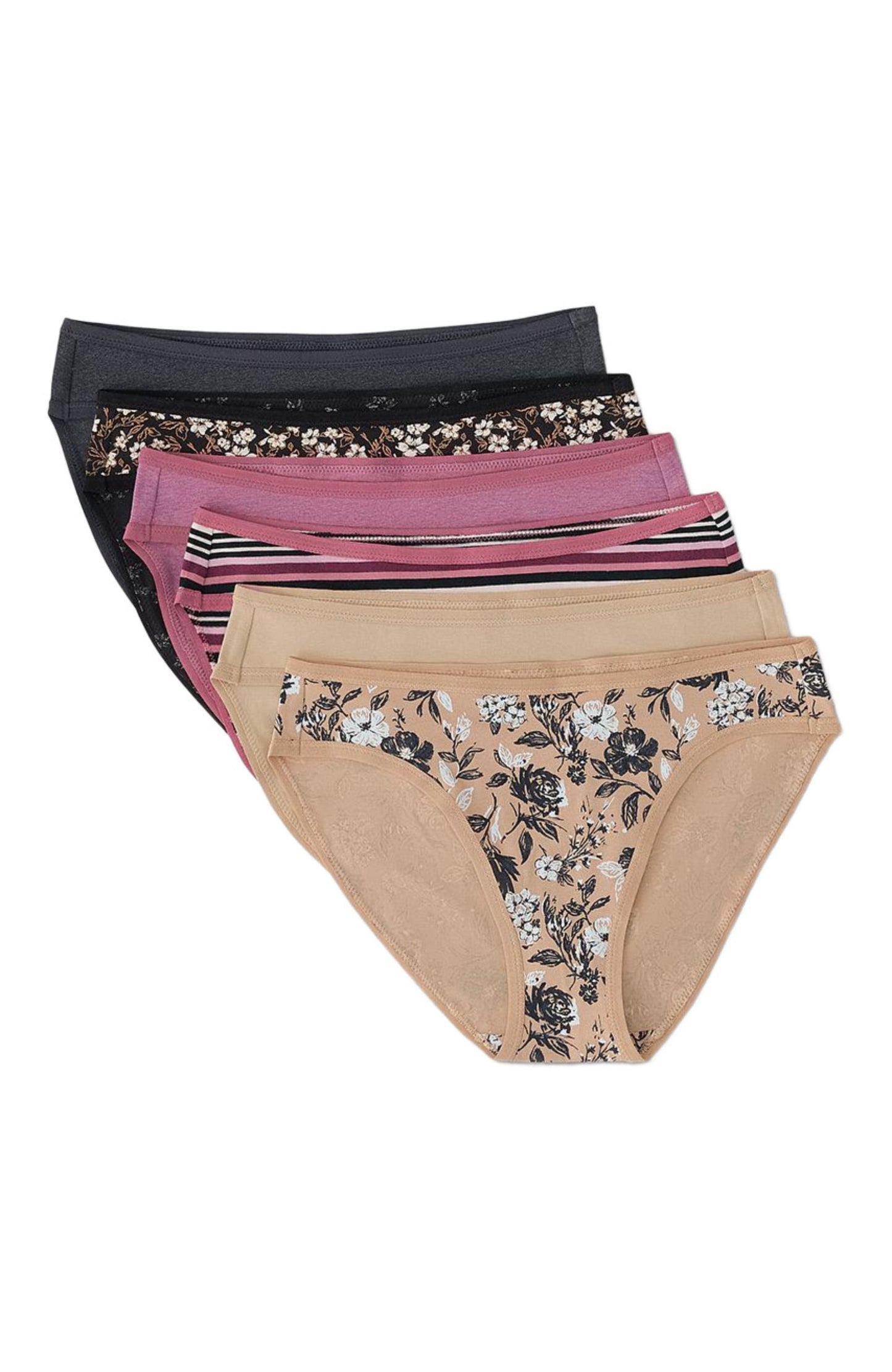 Organic Cotton Everyday Classic Fit Bikini 6-Pack Call Me Petty