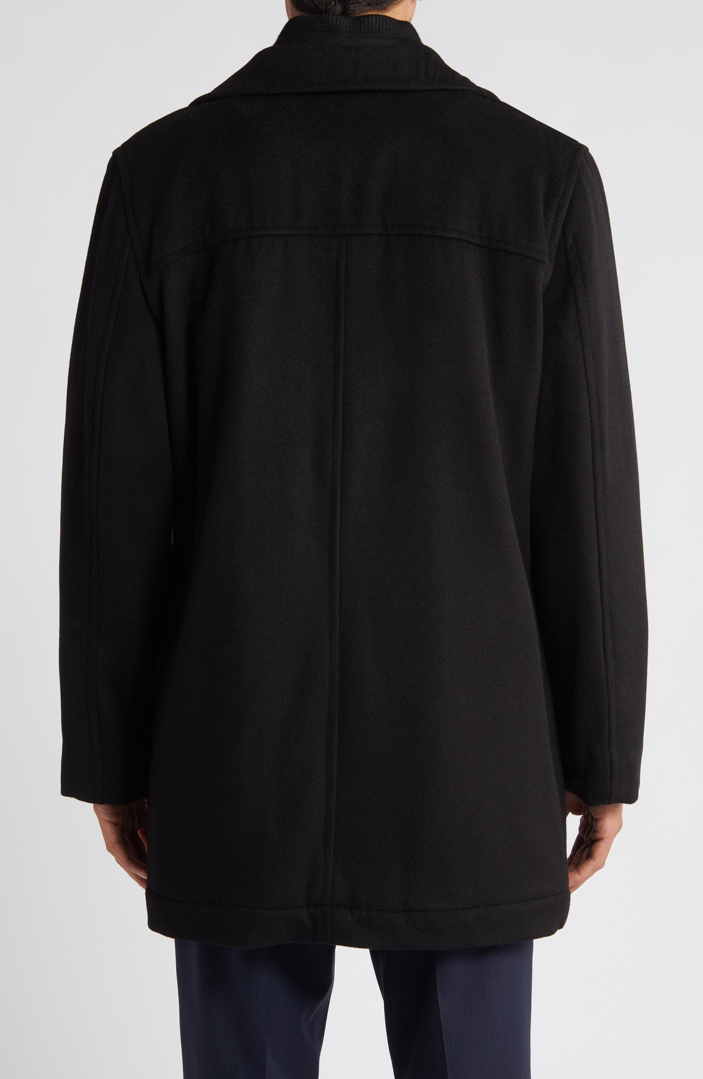 MacBeth Wool Blend Coat with Bib Call Me Petty