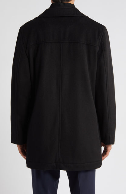 MacBeth Wool Blend Coat with Bib Call Me Petty